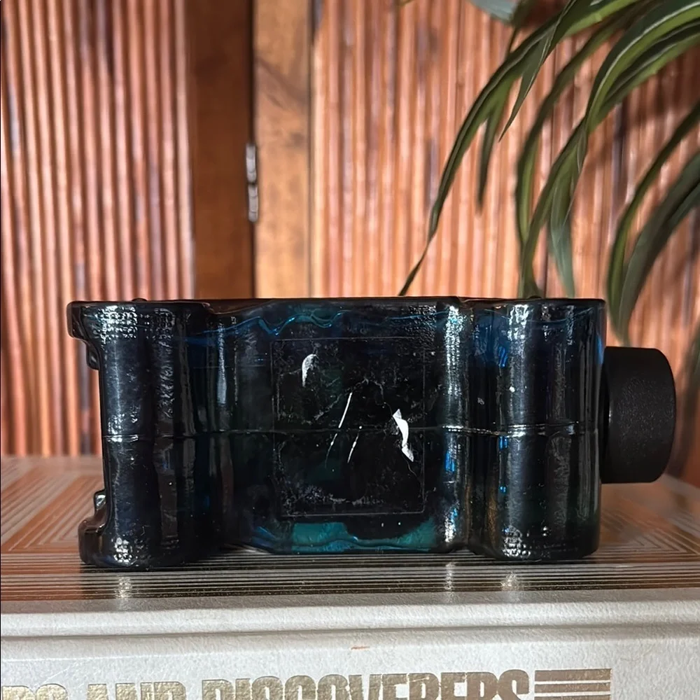 Avon Vintage Car Shaving Bottle - Blue bottle